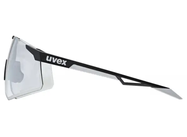 Die Uvex Pace Perform S Variomatic Brille Black Matt/LTM. Silver