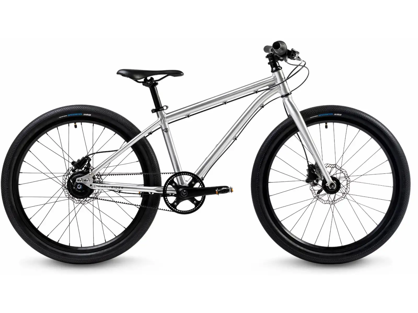 Early Rider Belter 24 Kinderfahrrad Gebürstetes Aluminium