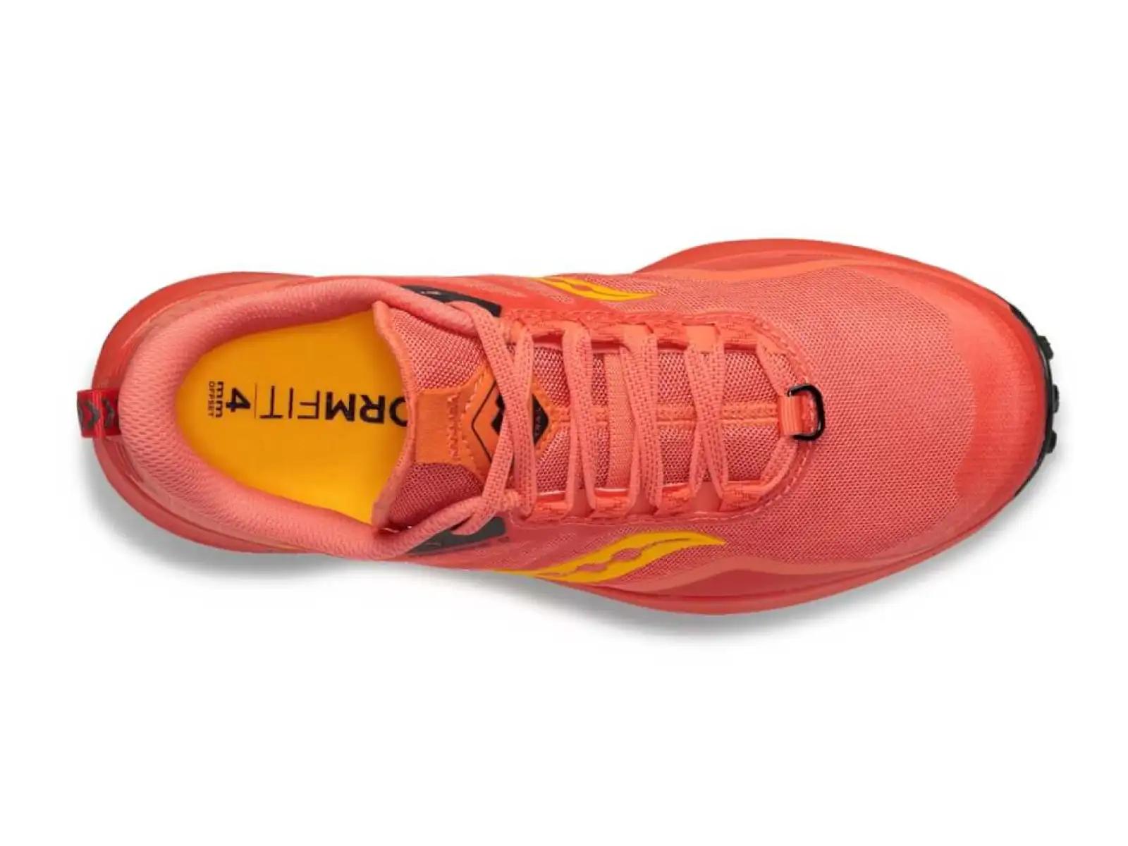 Saucony Peregrine 12 Damen Laufschuhe Koralle/Redrock