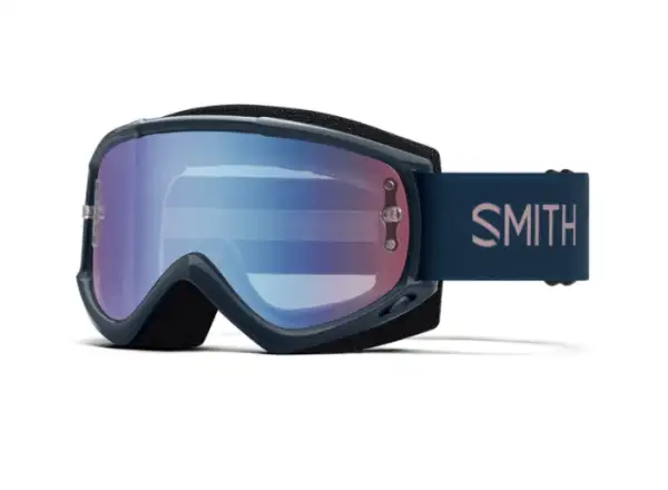 Smith Fuel V.1 Max M Brille French Navy Rock Salt / Blue Sensor Glas.