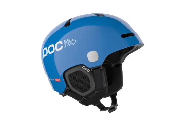 POC POCito Fornix MIPS Kinder Skihelm Fluoreszierendes Blau