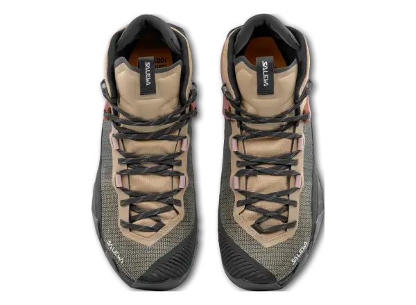 Salewa Wildfire NXT Mid GTX Damen-Wanderschuhe Quicksand/Etruscan Red