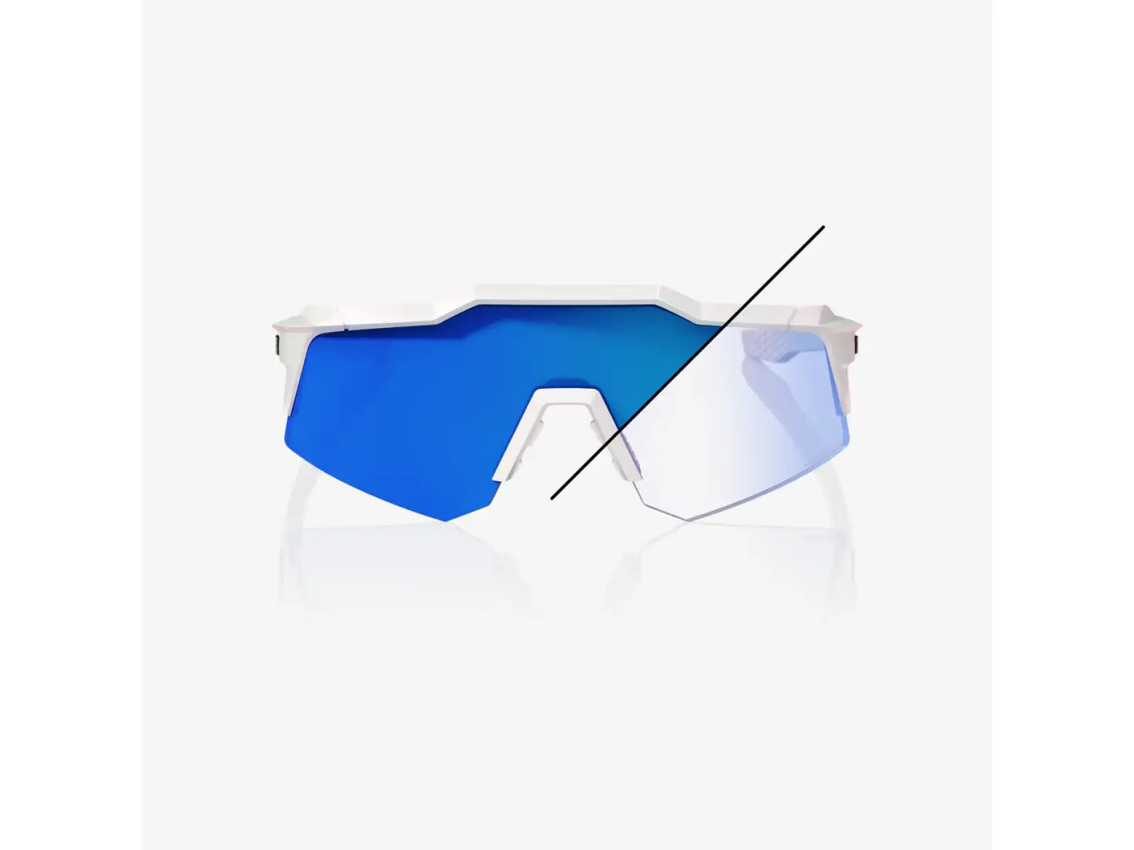 100 % Speedcraft Brille XS LE Bastille Blue Mirror Photochromic