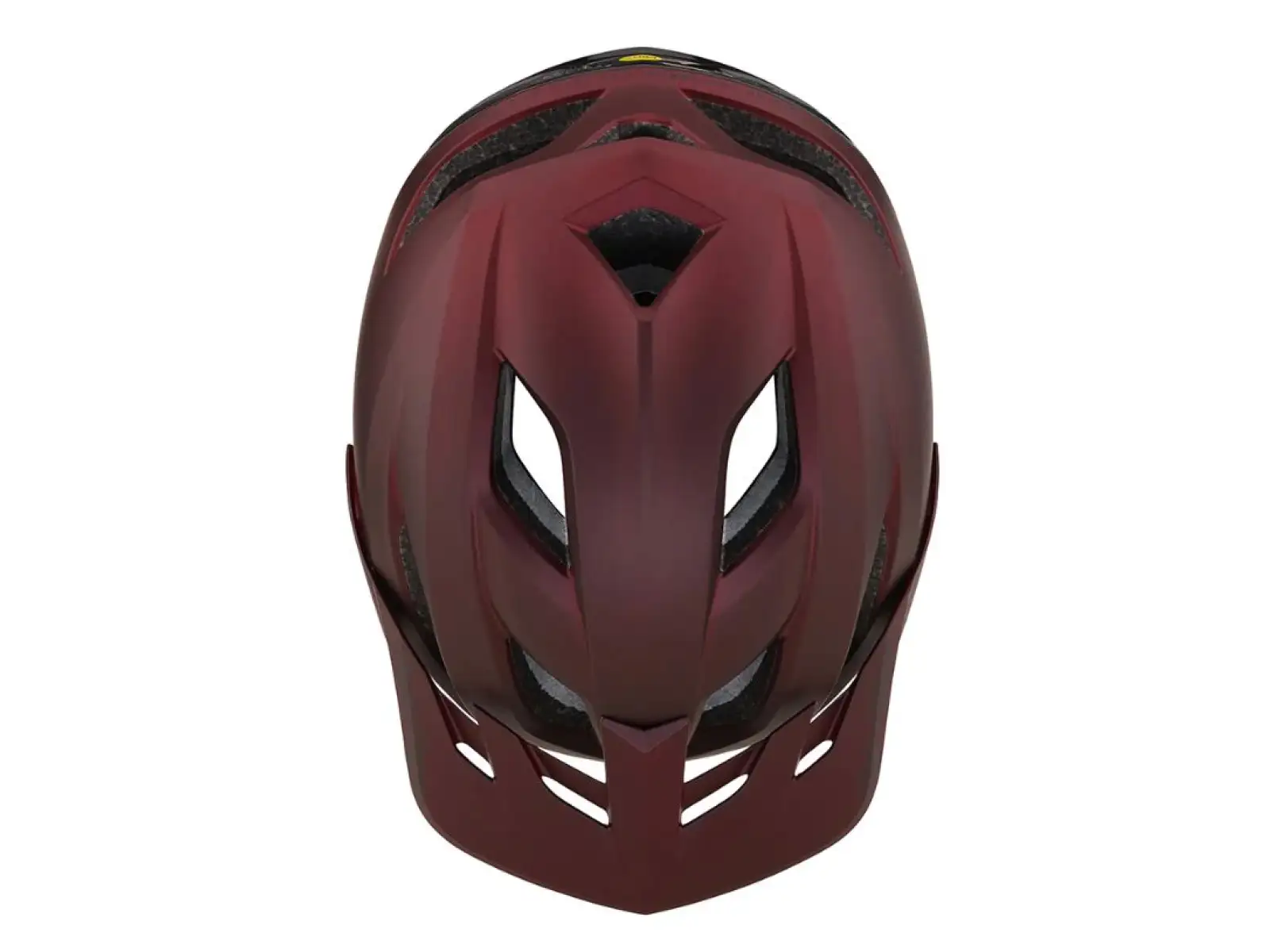 Troy Lee Designs Flowline SE MIPS Helm Radian Burgundy/Charcoal