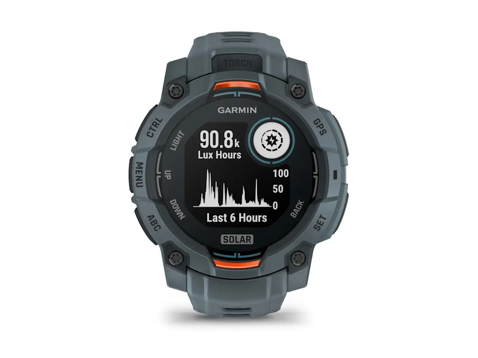 Garmin Instinct 3 Solar 45 mm Smartwatch Twilight/Twilight Armband