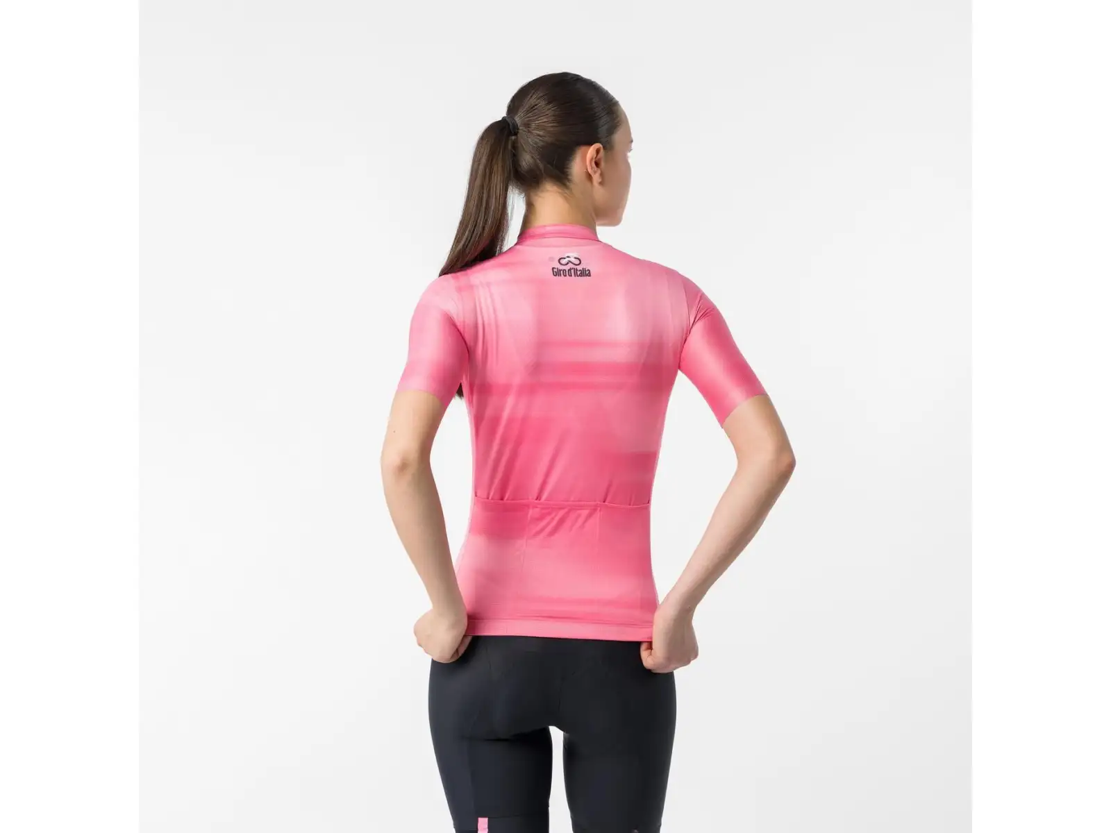 Castelli Giro109 Competizione 4 Damen-Trikot Kurzarm Rosa Giro