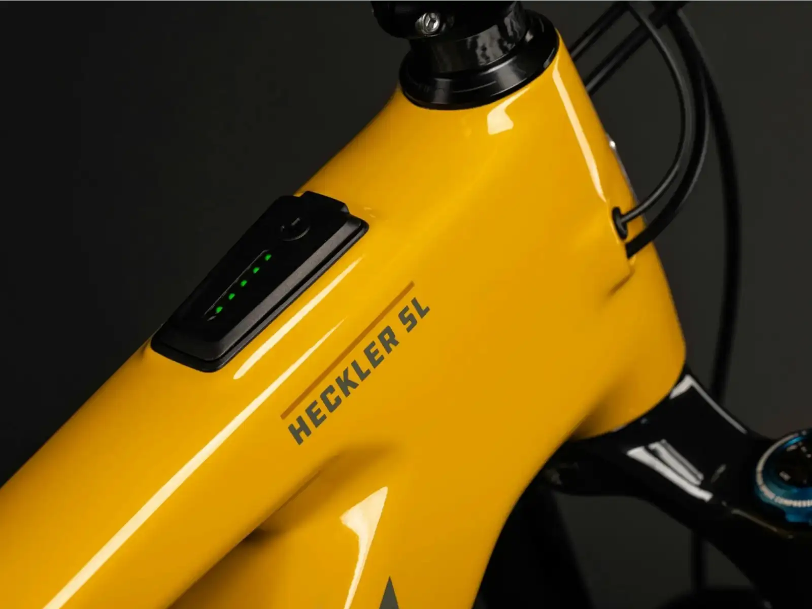 Santa Cruz Heckler SL 1 C MX GX AXS vollgefedertes E-Bike Gloss Mustard