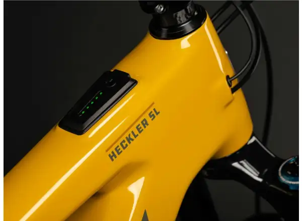 Santa Cruz Heckler SL 1 C MX GX AXS vollgefedertes E-Bike Gloss Mustard