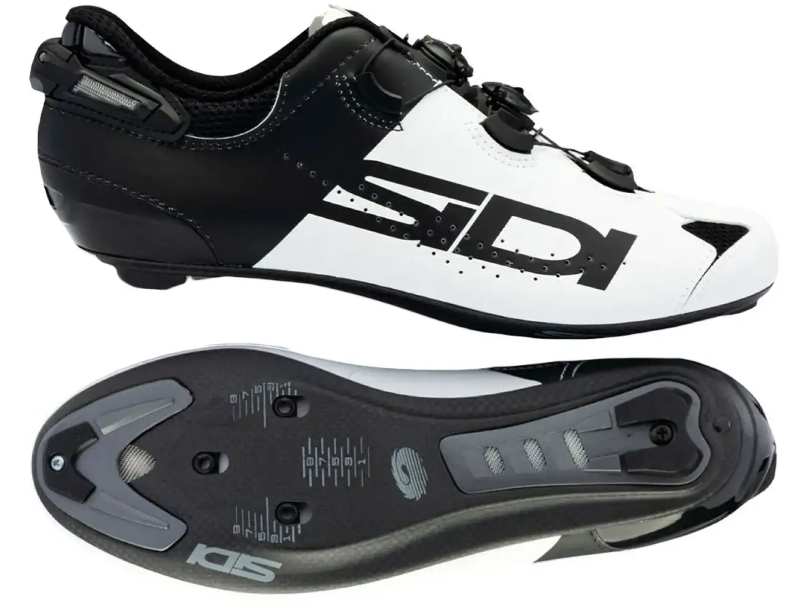 Sidi Shot 2S Pro Herren Rennradschuhe White/Black