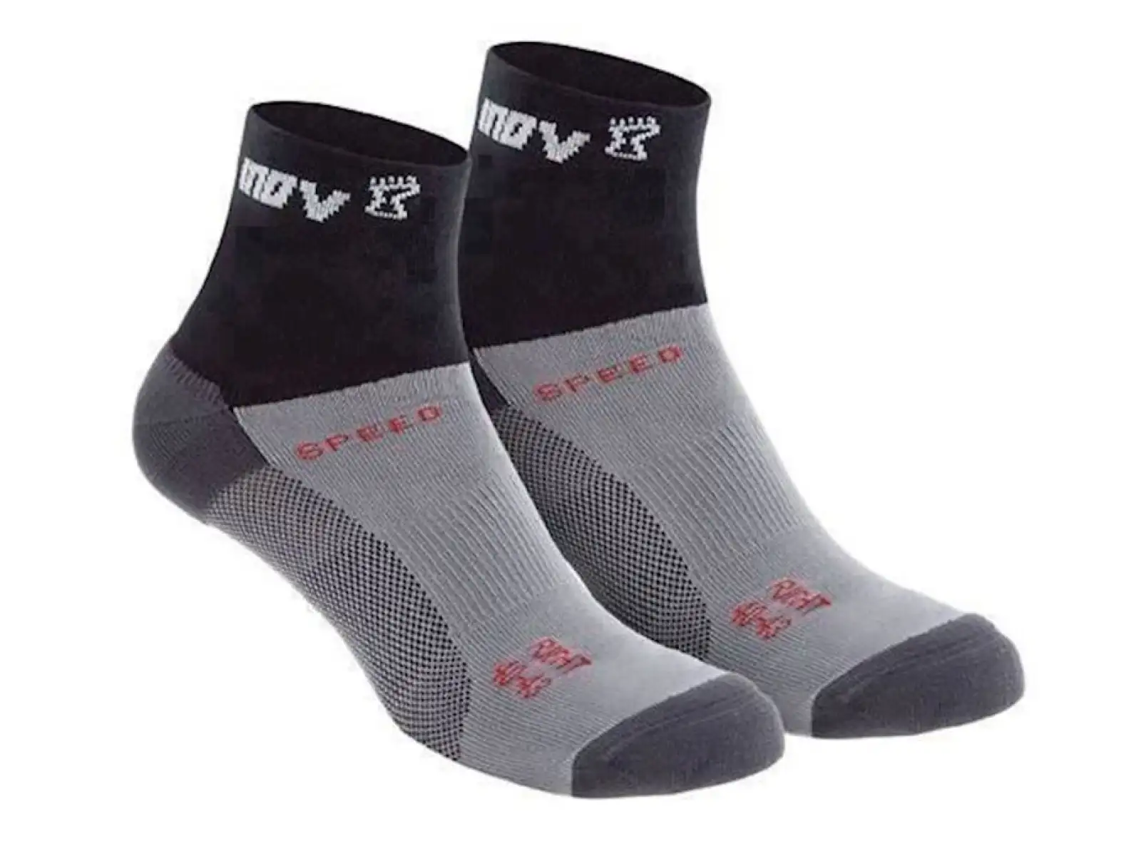 Inov-8 Speed Sock mittelhoch Schwarz