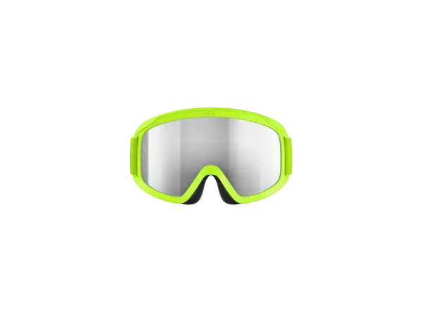POC POCito Opsin Kinder-Skibrille Fluorescent Yellow/Green/Partly Sunny Silver
