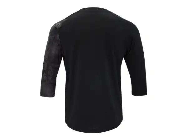 Silvini Brunello Herrentrikot mit kurzen Ärmeln Schwarz/Anthrazit.