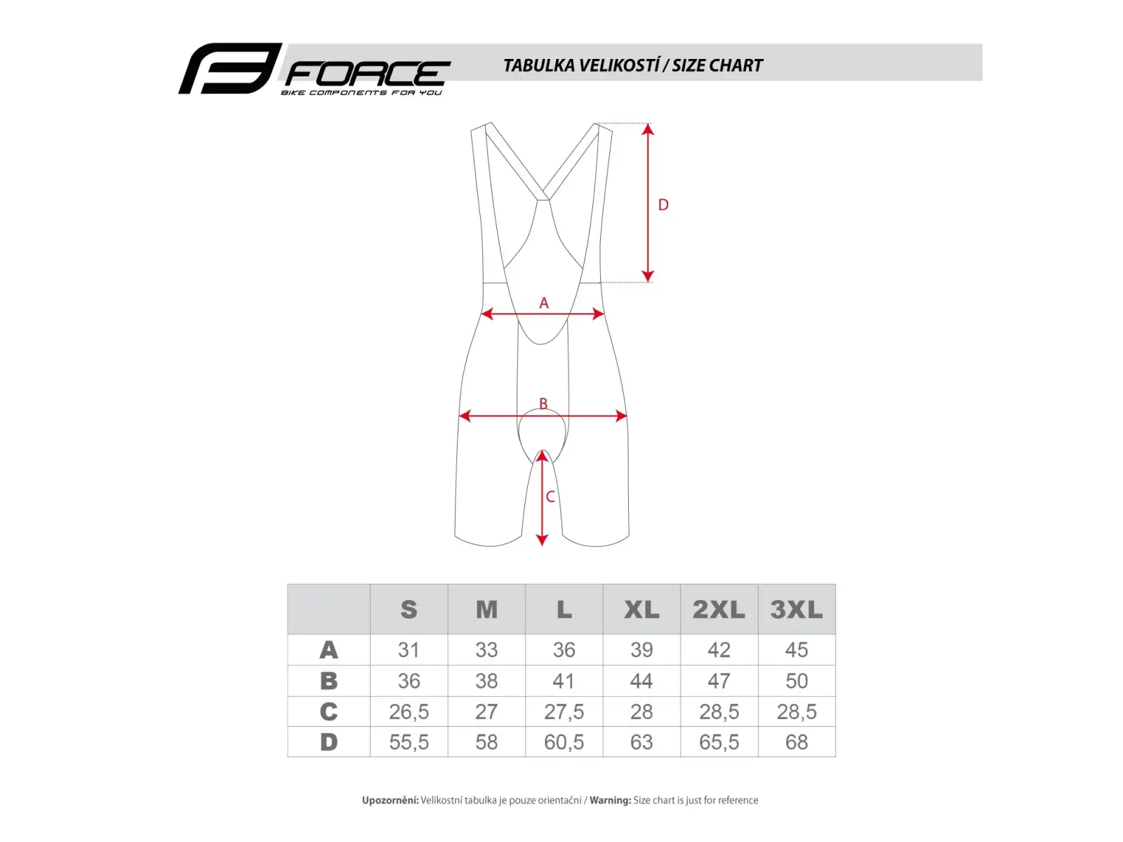 Force F Winner Shorts mit Polstern und Einsätzen in Schwarz