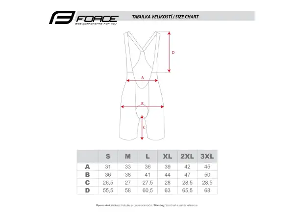 Force F Winner Shorts mit Polstern und Einsätzen in Schwarz