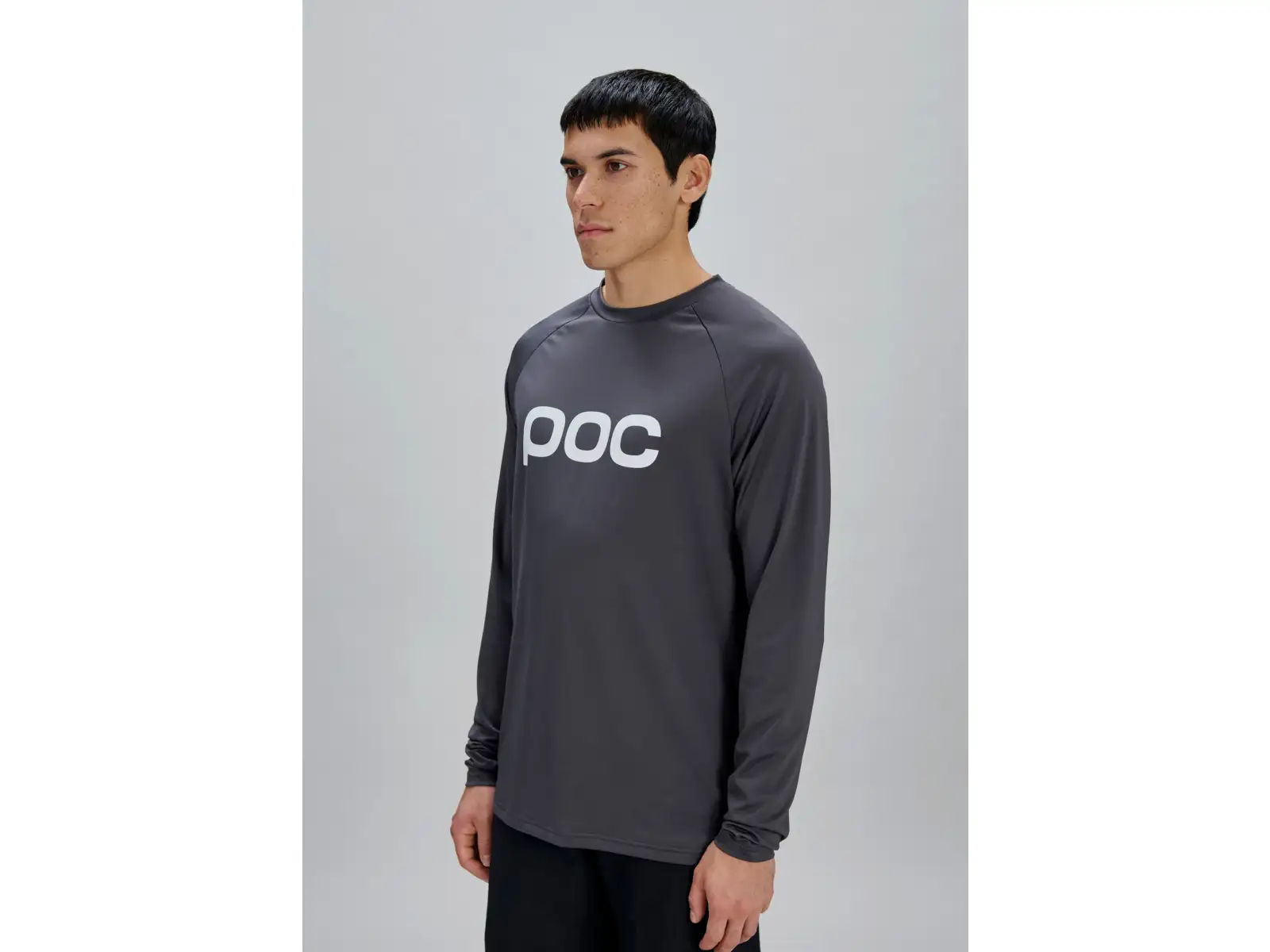 POC M's Reform Enduro Jersey Sylvanite Grey LRG