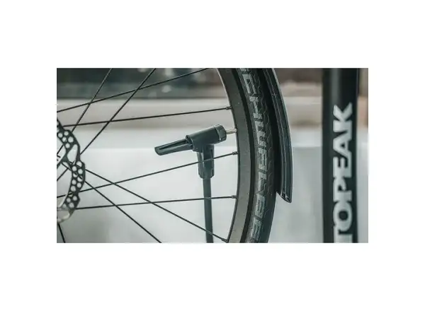 Topeak JoeBlow Urban EX Werkstatt-Pumpe Schwarz/Gelb