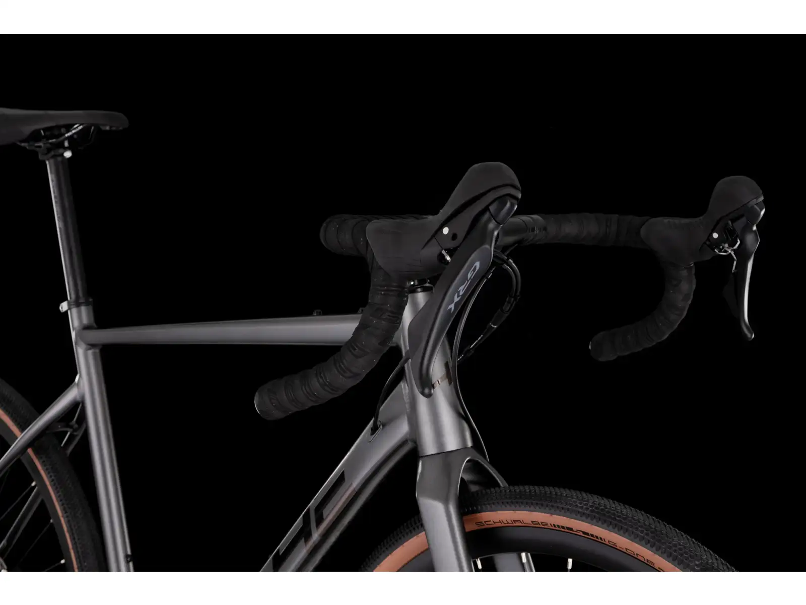 4Ever Gromvel Race Gravelbike Titan matt