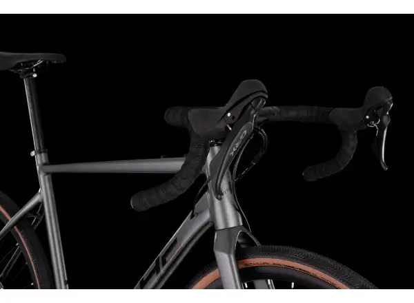 4Ever Gromvel Race Gravelbike Titan matt