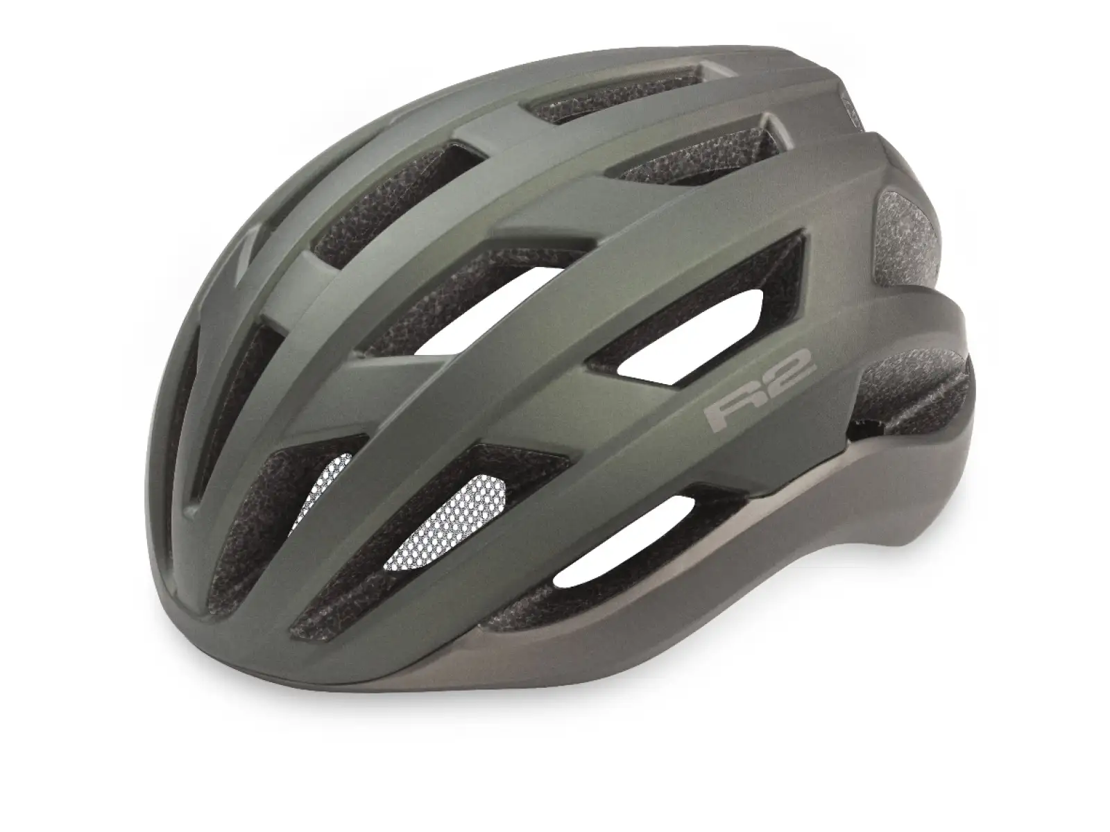 R2 Verge Fahrradhelm grün/schwarz