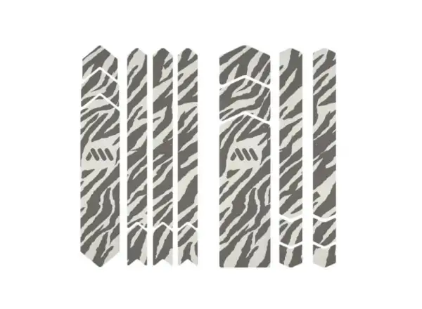 All Mountain Style Rahmen-Schutzaufkleber Full Zebra Grey
