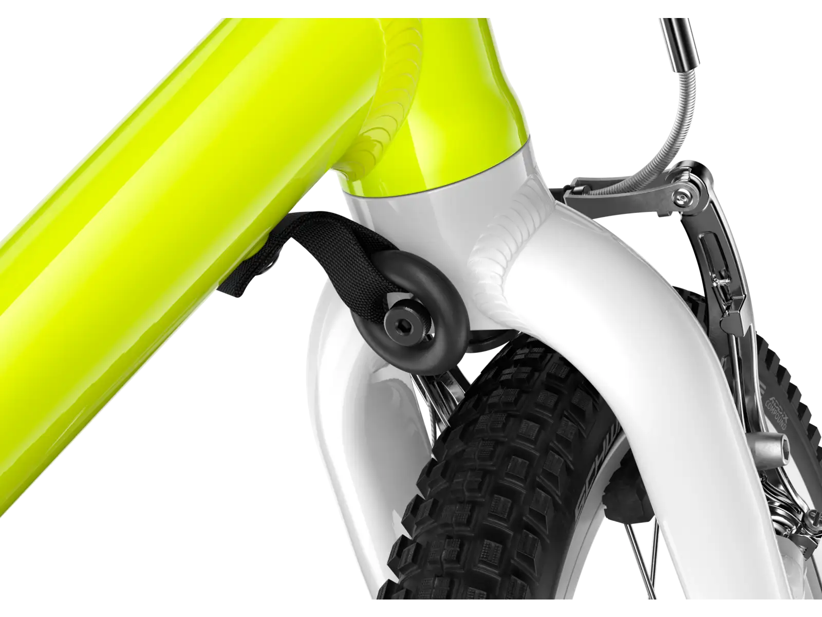 Woom GO 3 Automagic Kinderfahrrad neon lime