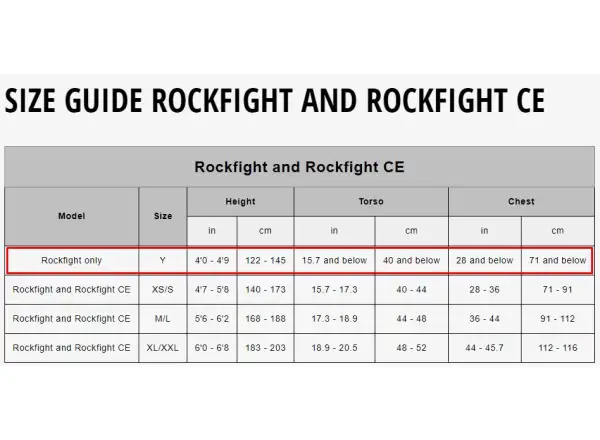 Troy Lee Designs Rockfight Kinder Schutzweste Rot