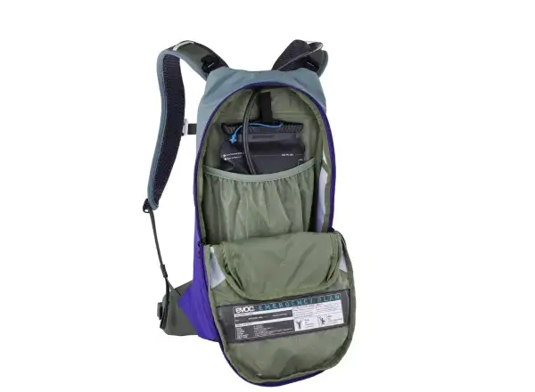 Evoc Stage 6 l Rucksack Steel/Violet/Dark Olive