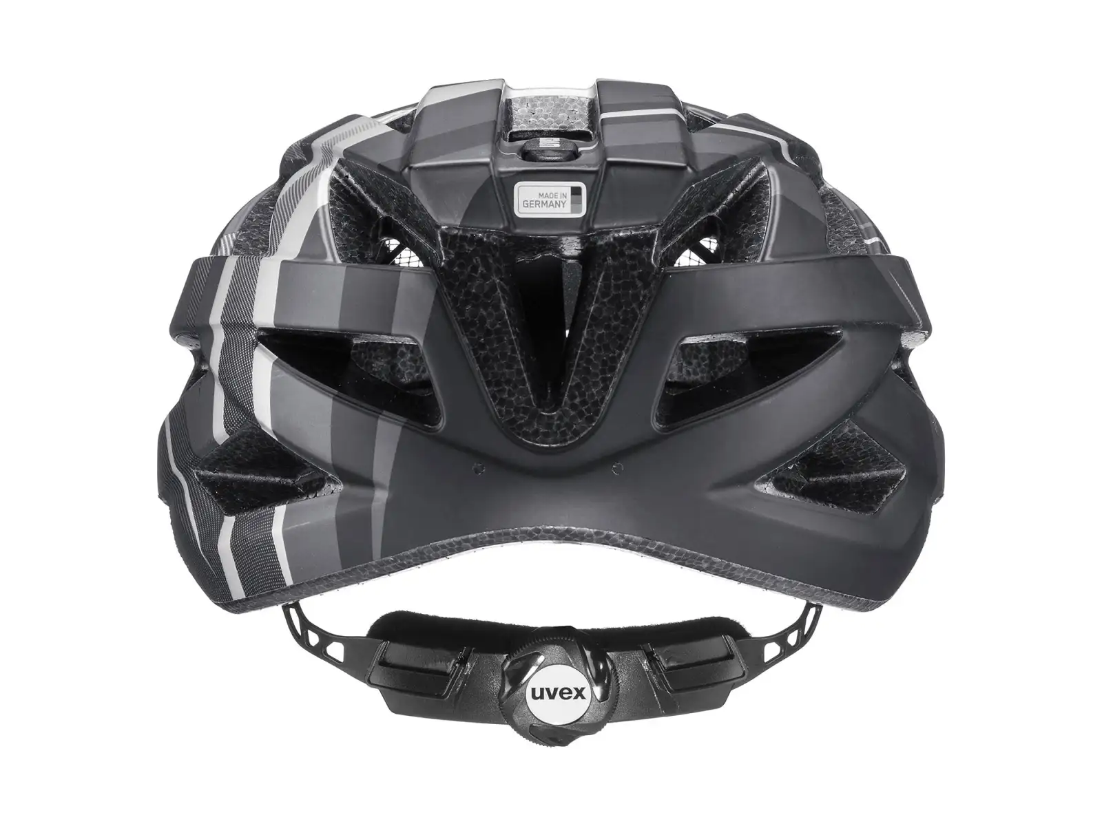 Uvex Air Wing CC Helm Schwarz/Silber Matt
