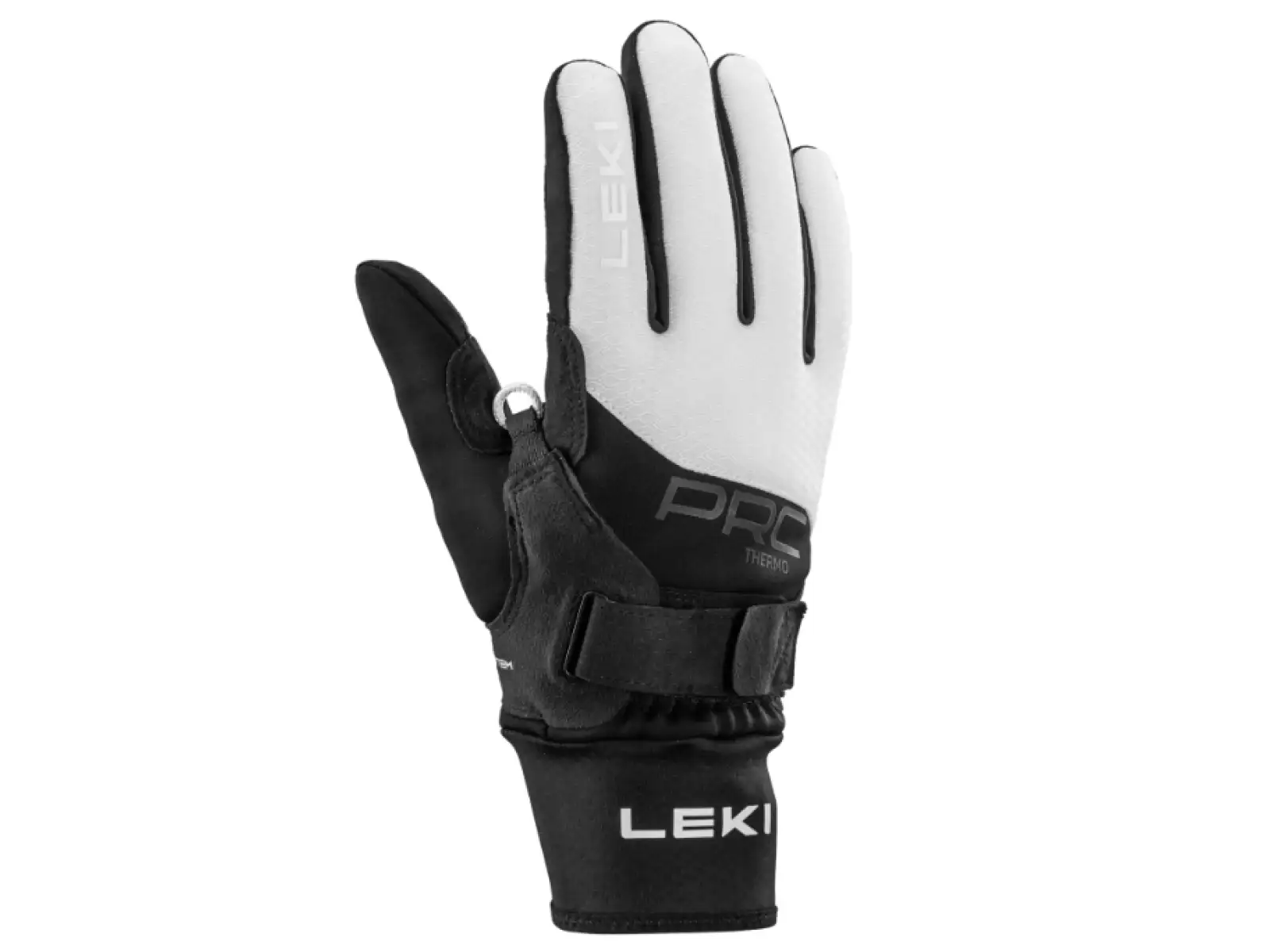 Leki PRC ThermoPlus Shark Women Damenlaufhandschuhe Black-White