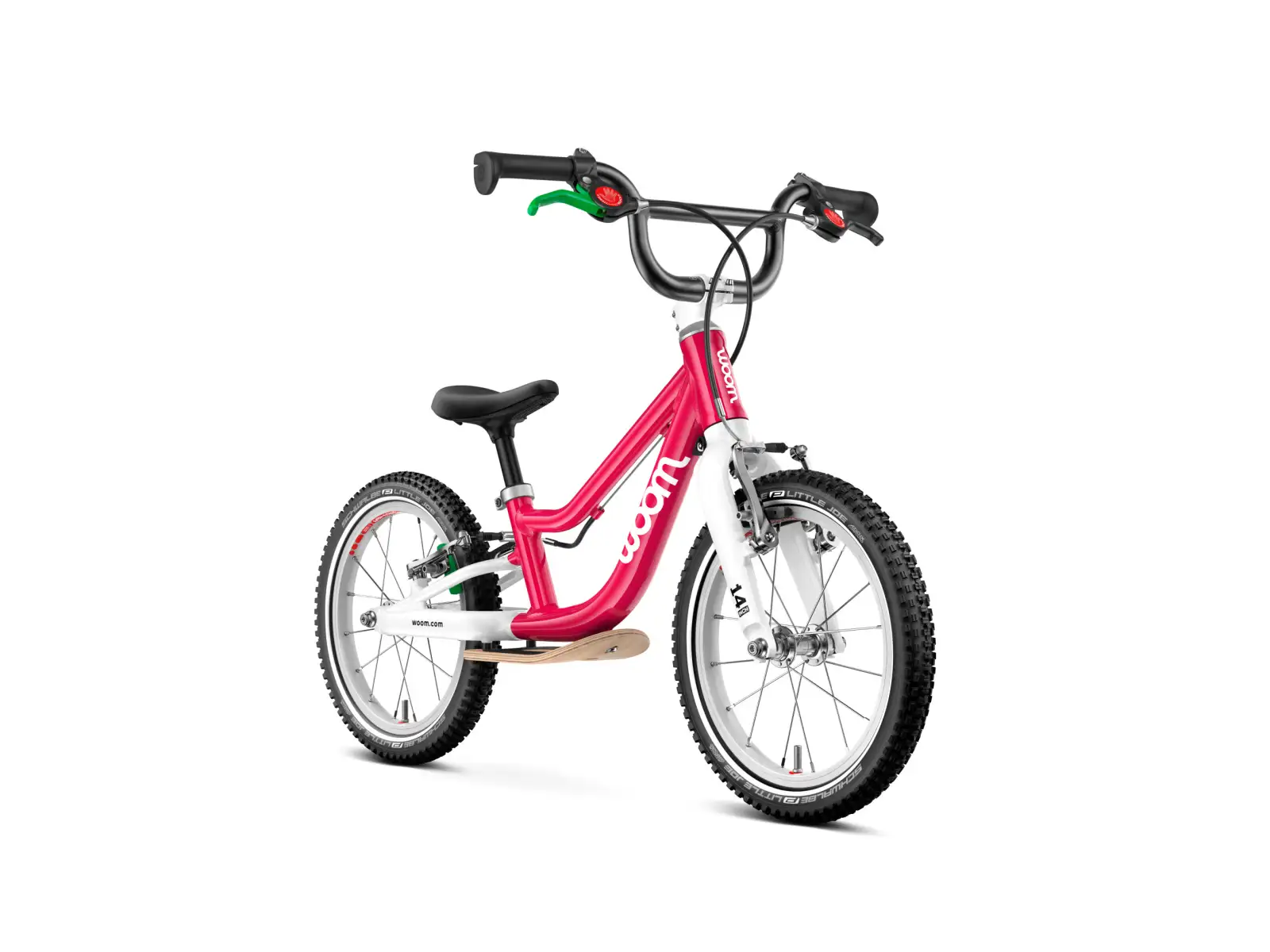 Woom GO 1 Plus Hot Pink 14 Kinderlaufrad