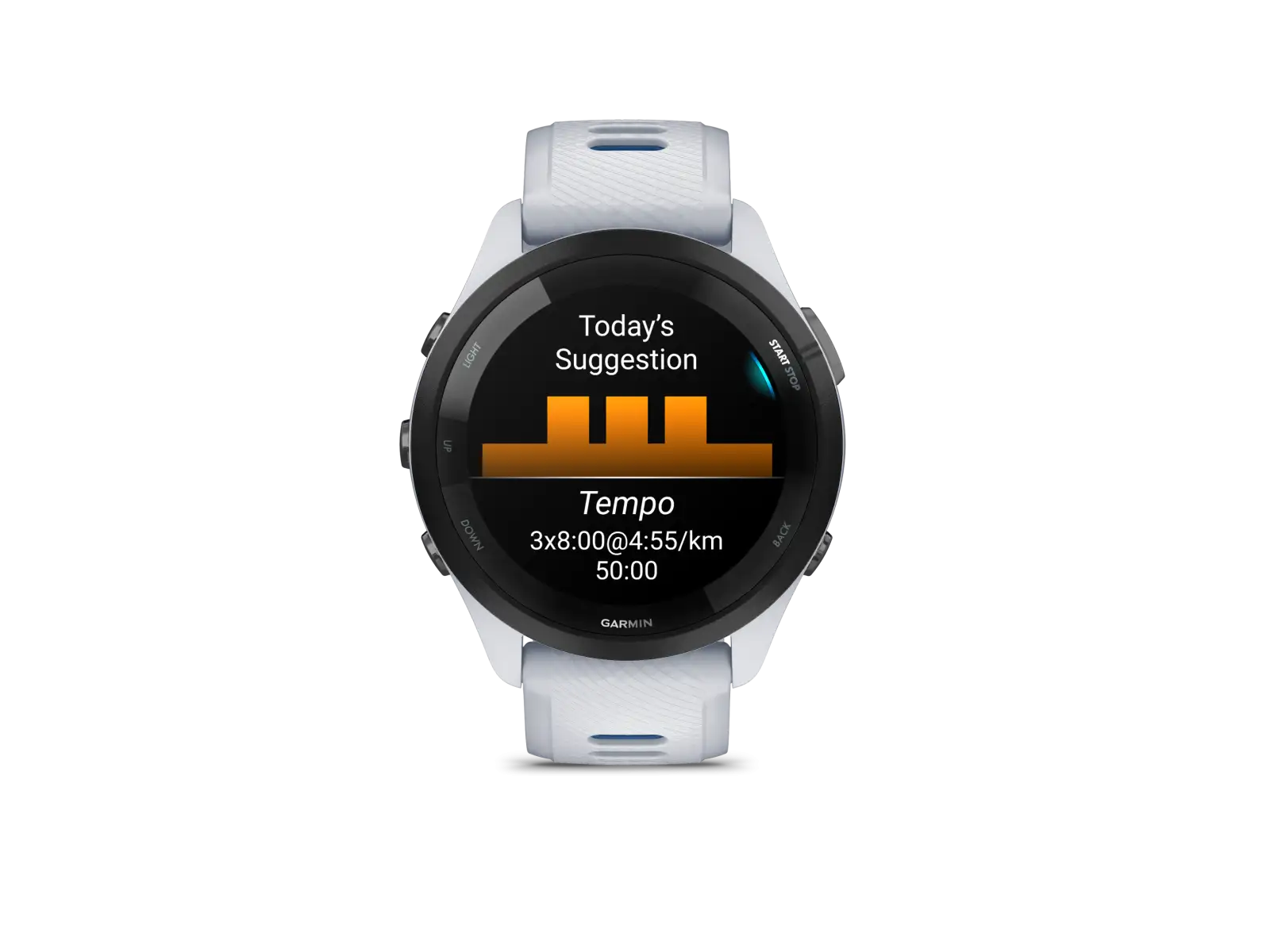 Garmin Forerunner 265 Smartwatch Weiß