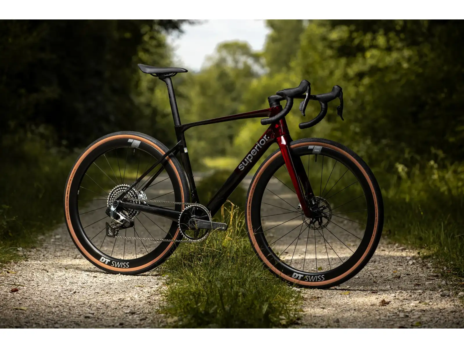 Superior XR 9.9 GR Gravelrad Matte Carbon/Gloss Red