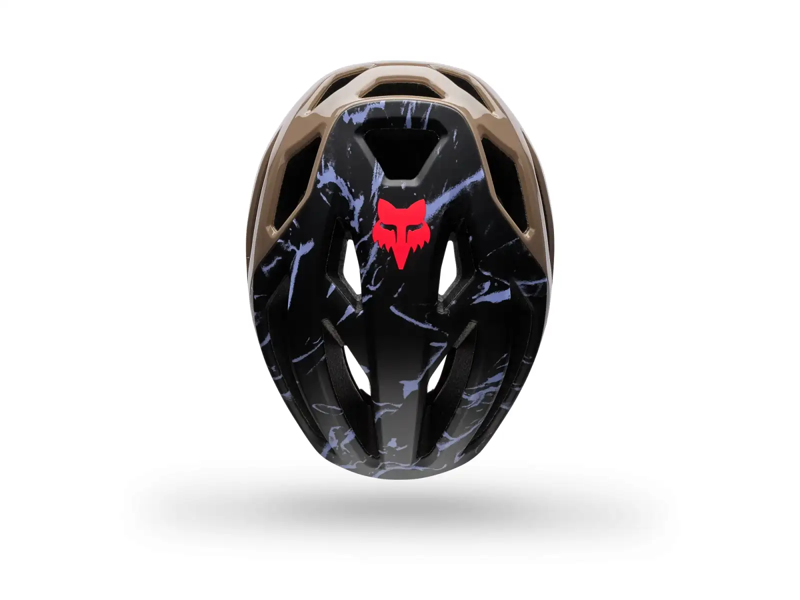 Fox Crossframe Pro Quest MTB-Helm Nutmeg Brown