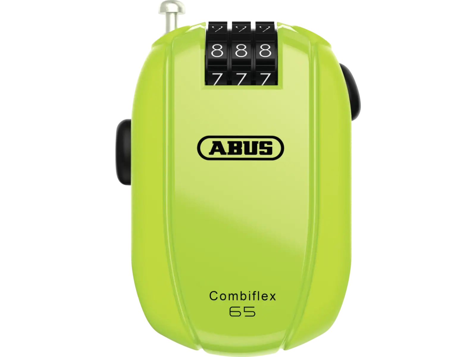 Abus Combiflex StopOver 65 Schloss Neon