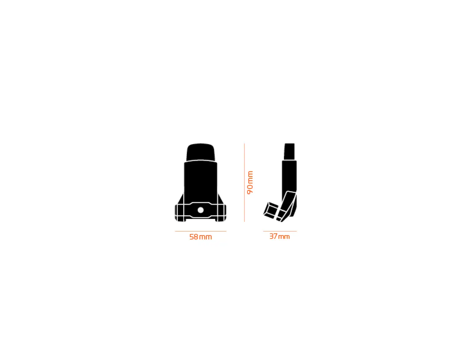 Fidlock Push Satteltaschenhalterung