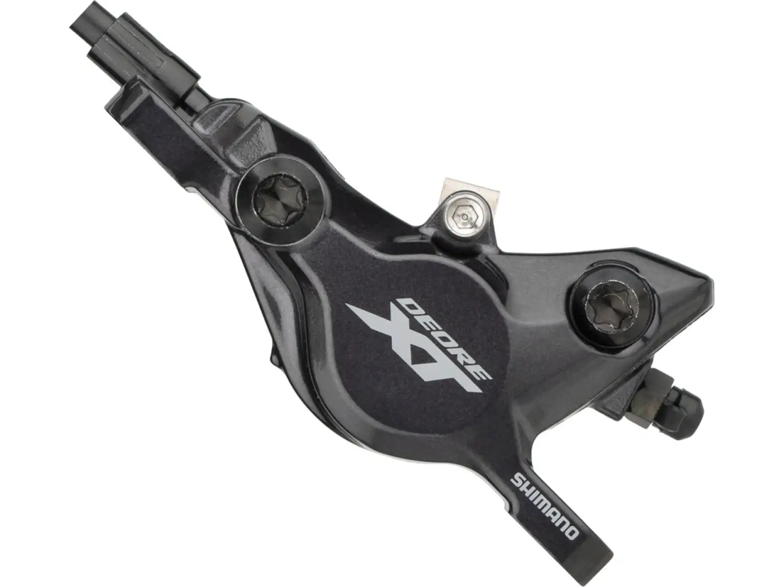 Shimano XT BR-M8100 + BL-M8100 Scheibenbremse Set vorne + hinten, Metall mit Kühlrippen