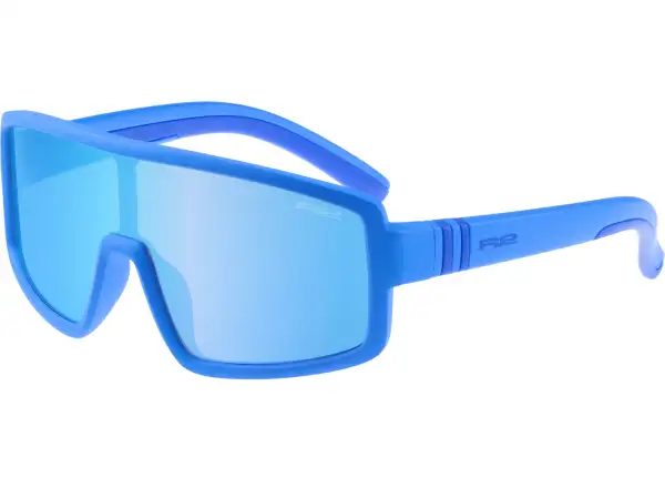 R2 Invader Kinder-Sonnenbrille blau/braun/ice blue chrom