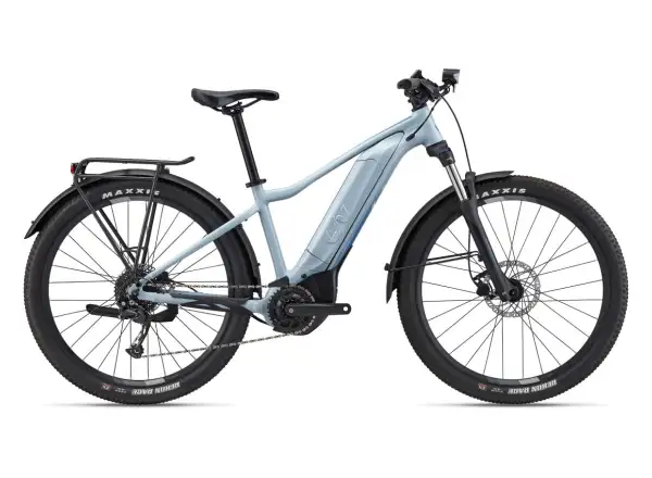 Liv Tempt E+ EX Damen-Elektro-Mountainbike Dusty Blue