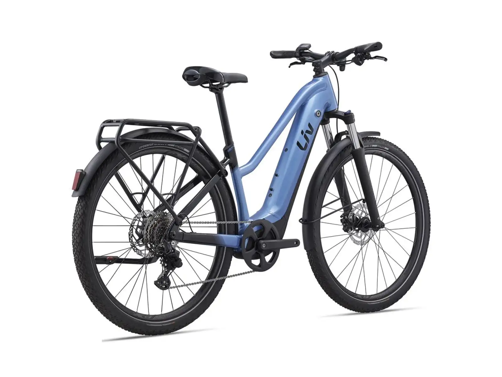Liv Amiti E+1 Trekking-E-Bike estoril blue