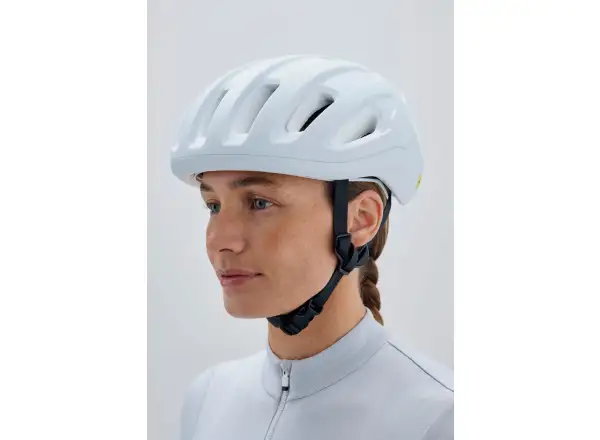 POC Amidal Rennradhelm Hydrogen White Matt
