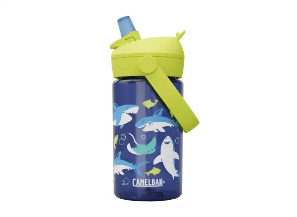 Camelbak Thrive Flip Straw Kinderflasche 0,4 l Shark and Rays