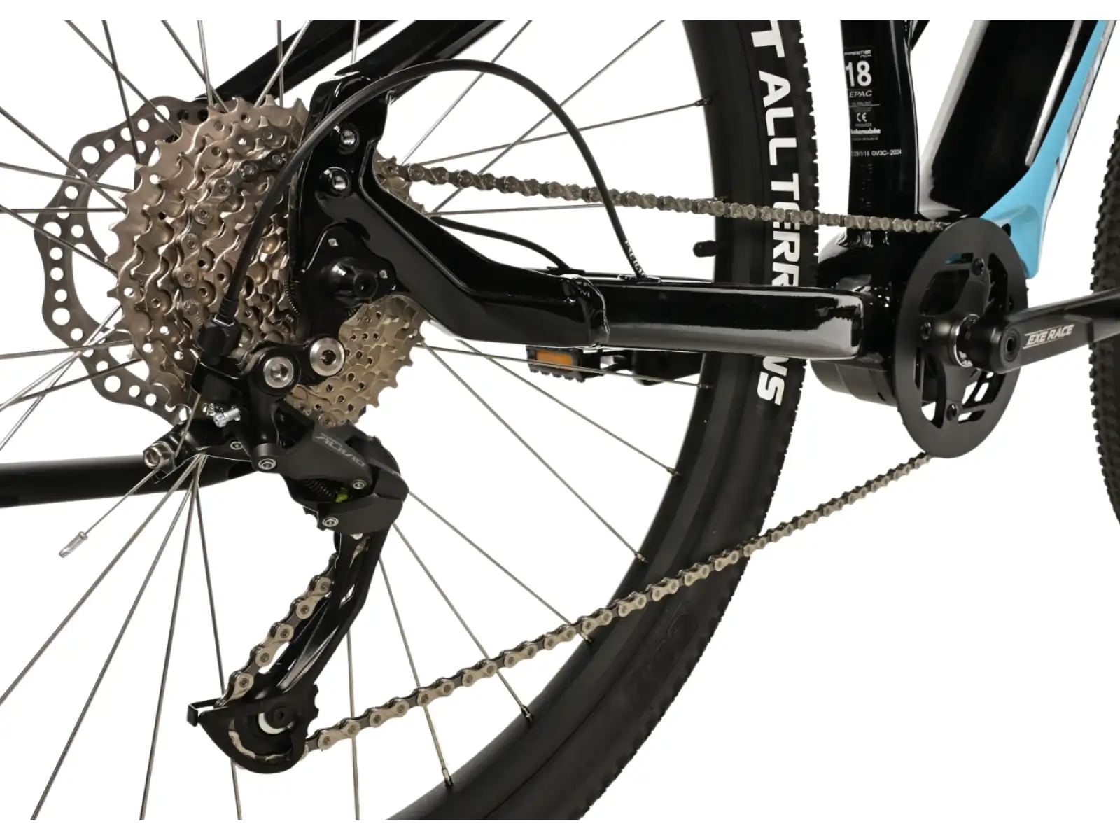 Leader Fox Swan 29 720Wh Damen E-Mountainbike schwarz
