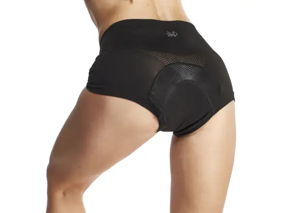 SIXS F BOX6 Damen Funktionsboxershorts mit Einsatz Schwarz