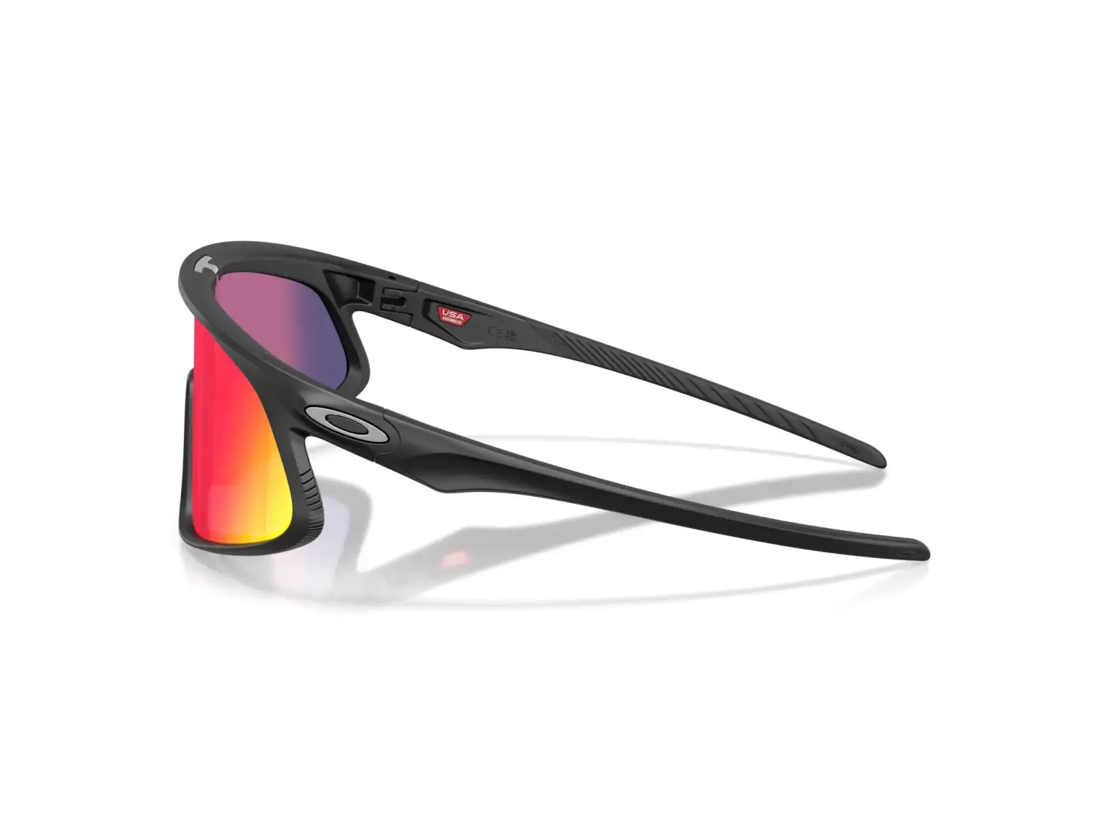 Oakley RSLV 141 Sportbrille Matte Black/Prizm Road