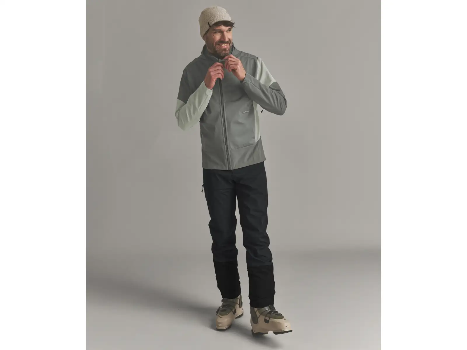 Ortovox Ortler Softshell Plus Jacket Herren Softshelljacke Dark Sage