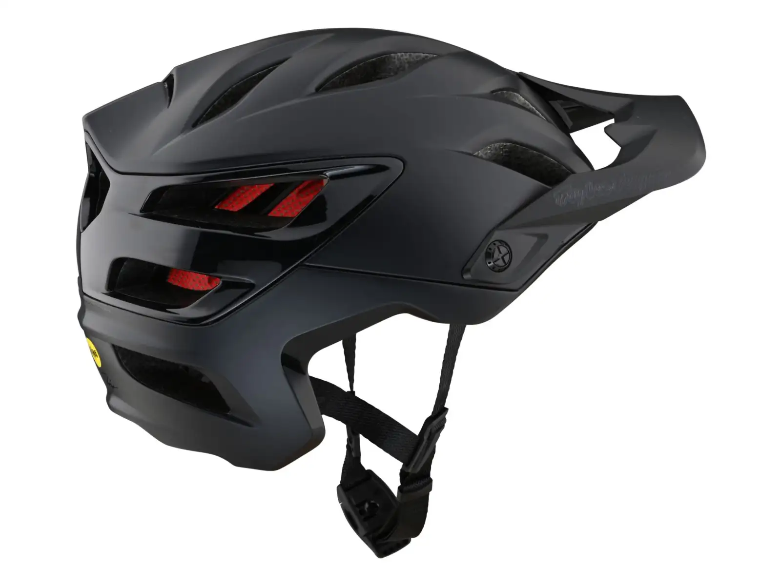 Troy Lee Designs A3 MIPS Helm Uno Schwarz