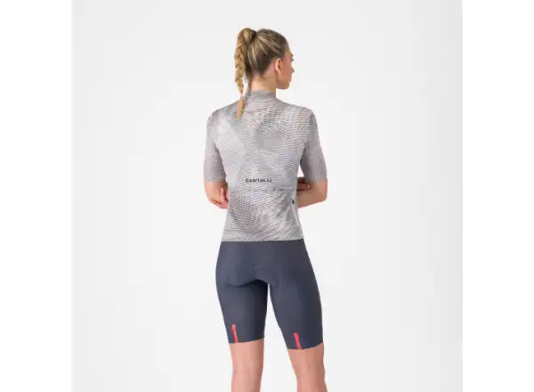 Castelli Prima 2 DT Damen-Trägerhose Twilight Blue/Hibiscus
