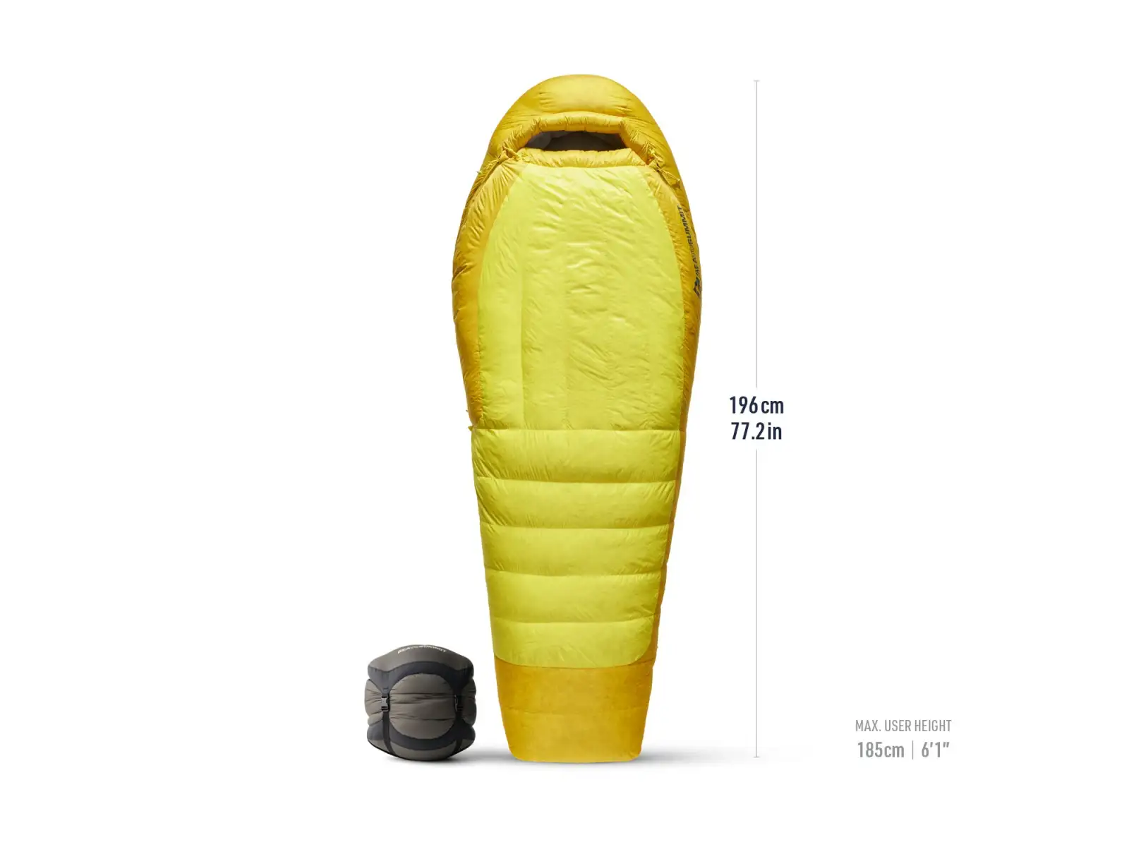 Sea To Summit Alpine Down Regular Schlafsack -29C Blazing Yellow