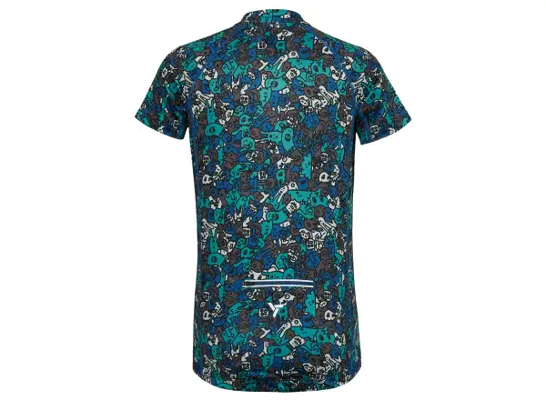 Silvini Scrivia Kindertrikot kurzarm Blau/Gelb
