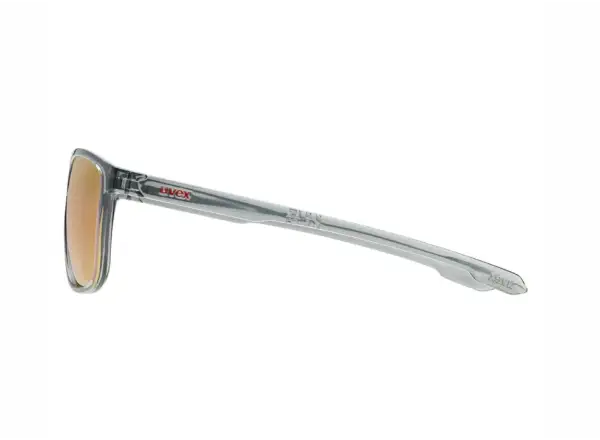 Uvex LGL 52 Brille Smoke/Mirror Red